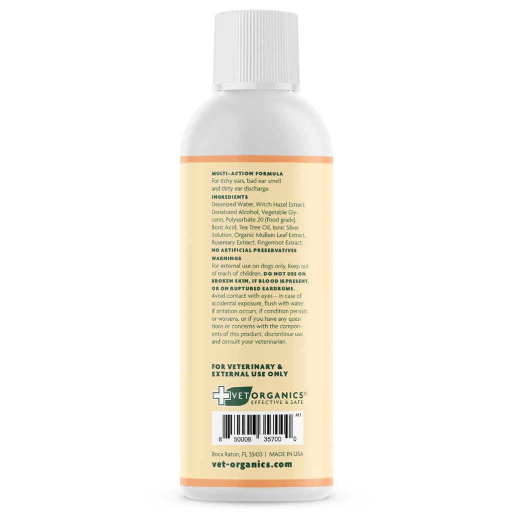EcoEars Dog Ear Cleaner in use