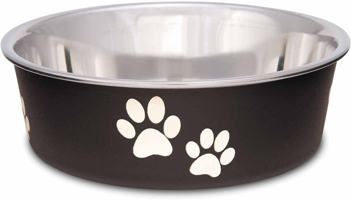 Loving Pets Bella Bowl, Stainless Steel Dog & Cat Bowl