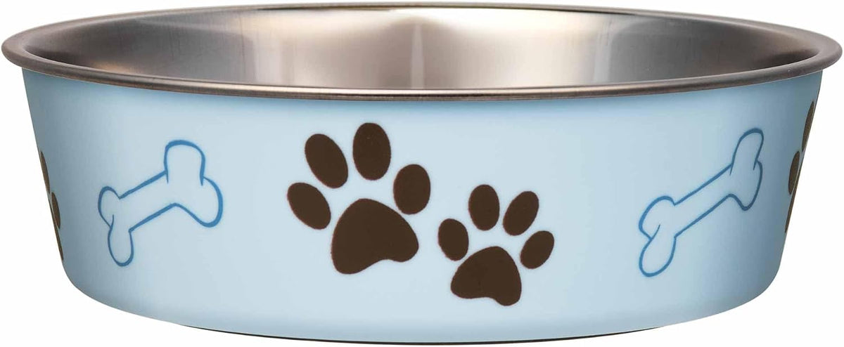 Loving Pets Bella Bowl, Stainless Steel Dog & Cat Bowl