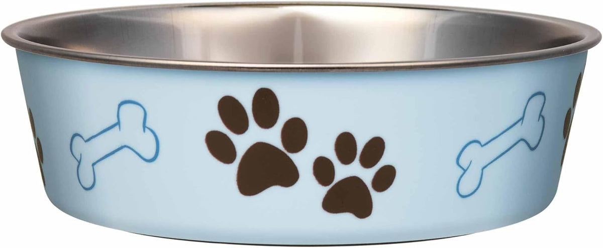 Loving Pets Bella Bowl, Stainless Steel Dog & Cat Bowl