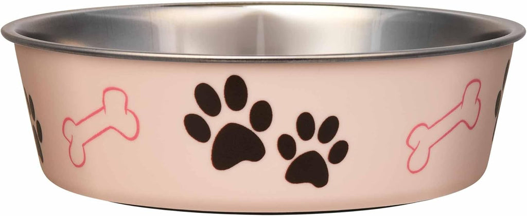 Loving Pets Bella Bowl, Stainless Steel Dog & Cat Bowl