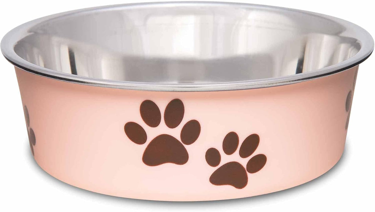 Loving Pets Bella Bowl, Stainless Steel Dog & Cat Bowl
