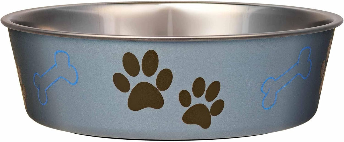 Loving Pets Bella Bowl, Stainless Steel Dog & Cat Bowl