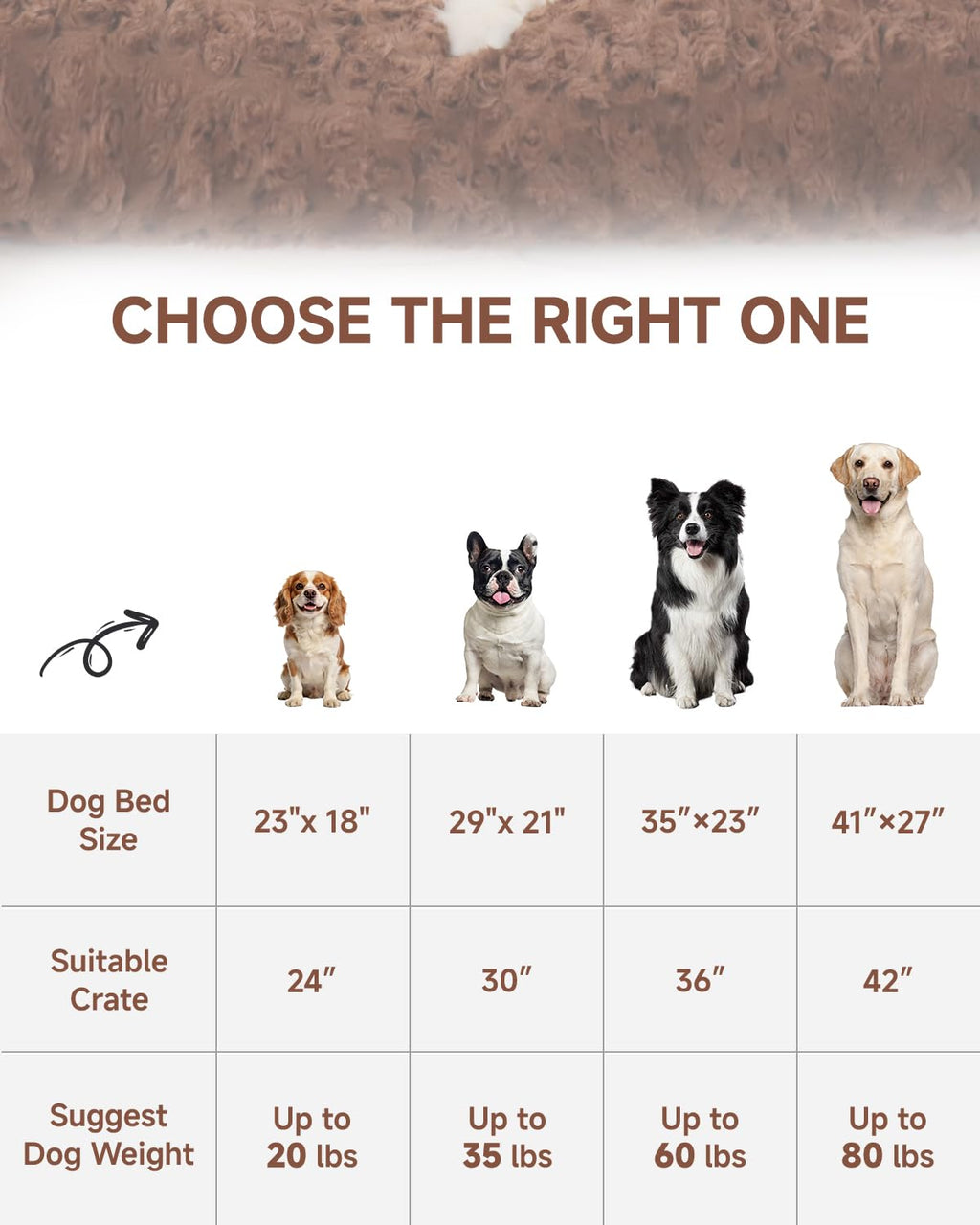 KSIIA Washable Plush Dog Crate Mat