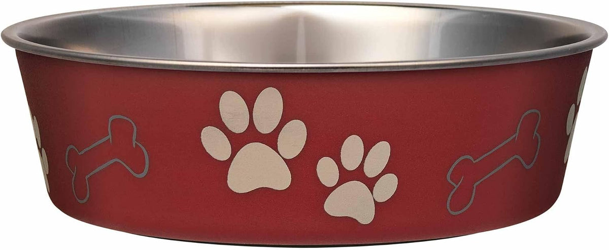Loving Pets Bella Bowl, Stainless Steel Dog & Cat Bowl