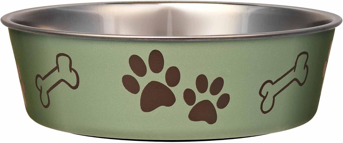 Loving Pets Bella Bowl, Stainless Steel Dog & Cat Bowl
