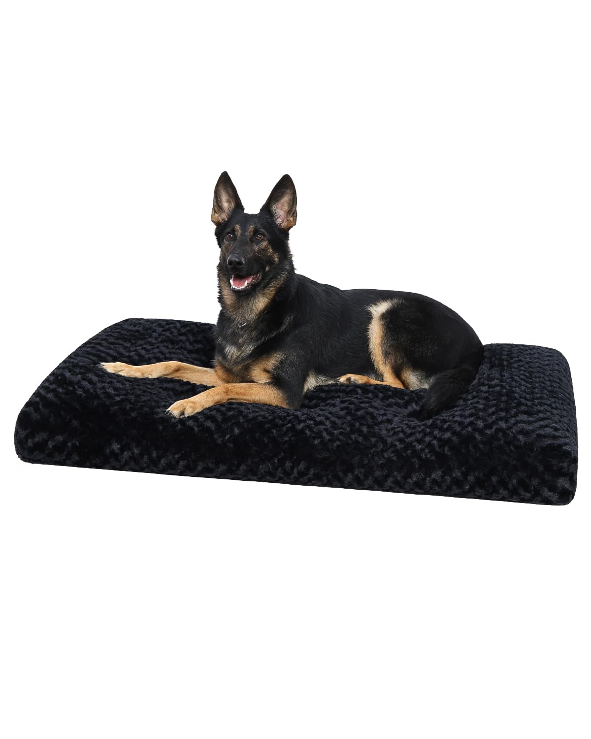 KSIIA Washable Plush Dog Crate Mat