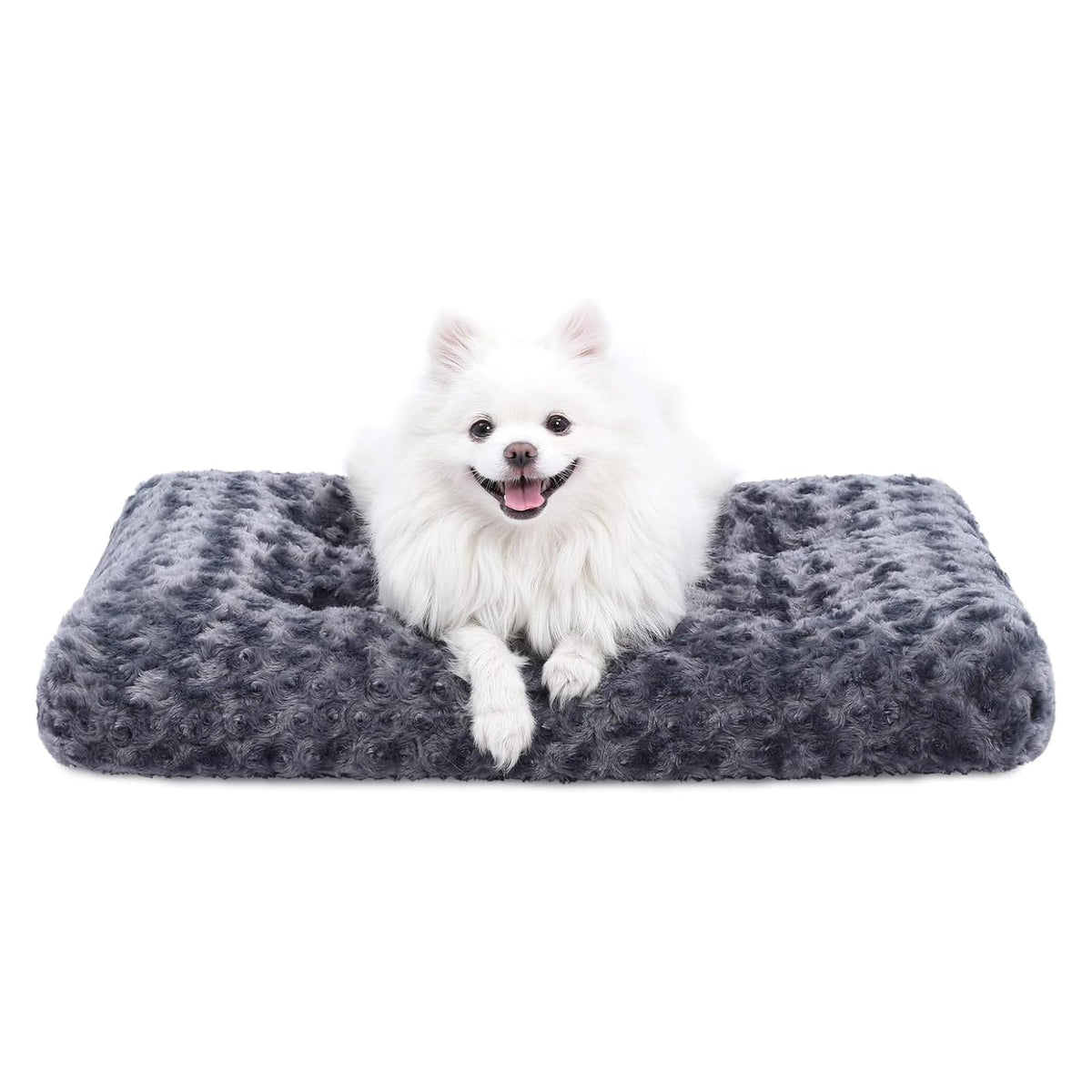 KSIIA Washable Plush Dog Crate Mat
