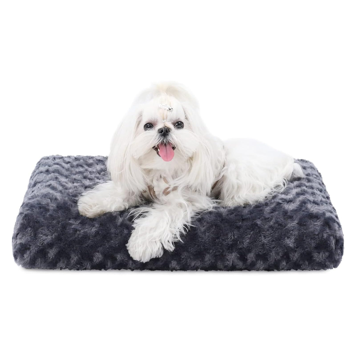 KSIIA Washable Plush Dog Crate Mat