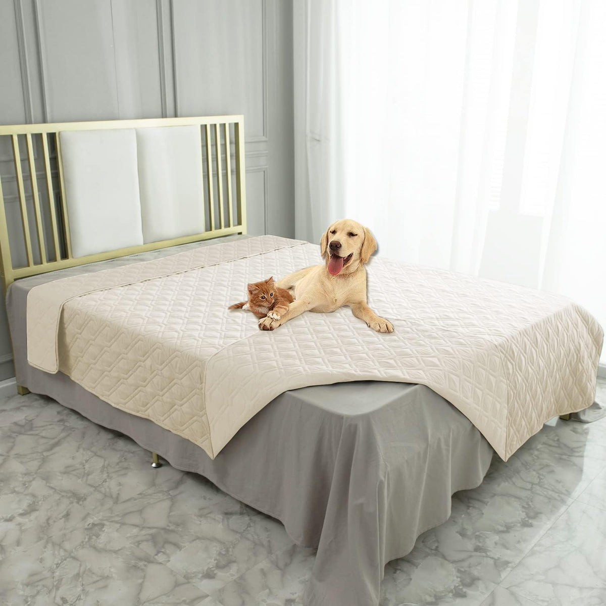 Ameritex Waterproof Reversible Furniture Protector for Pets