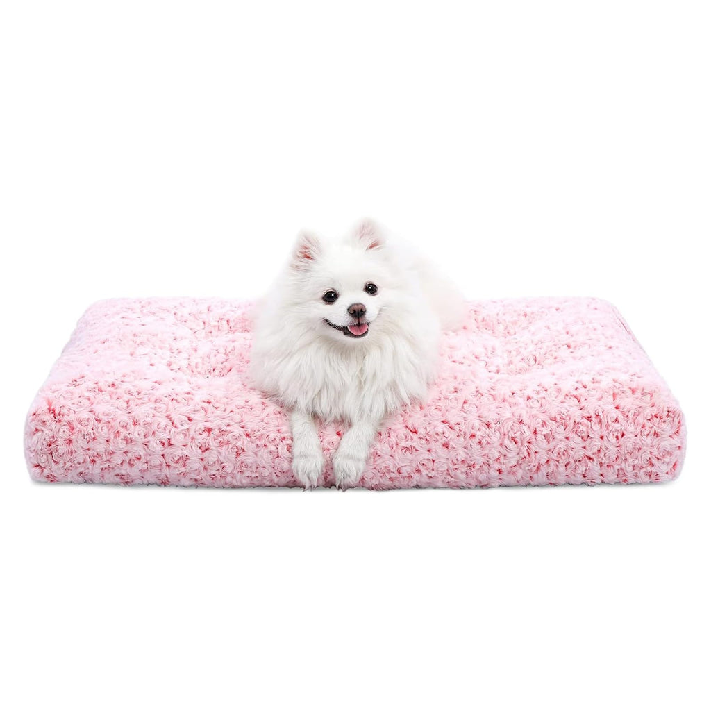 KSIIA Washable Plush Dog Crate Mat
