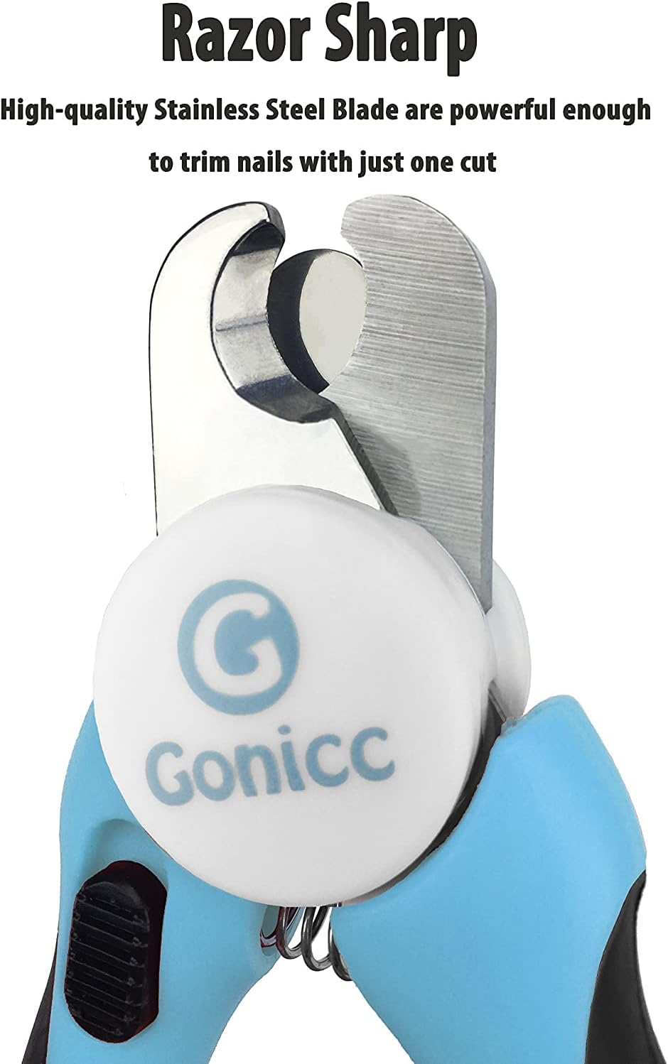 gonicc Professional Nail Clippers for Dogs & Cats