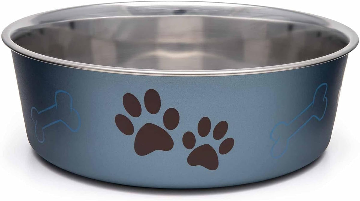 Loving Pets Bella Bowl, Stainless Steel Dog & Cat Bowl