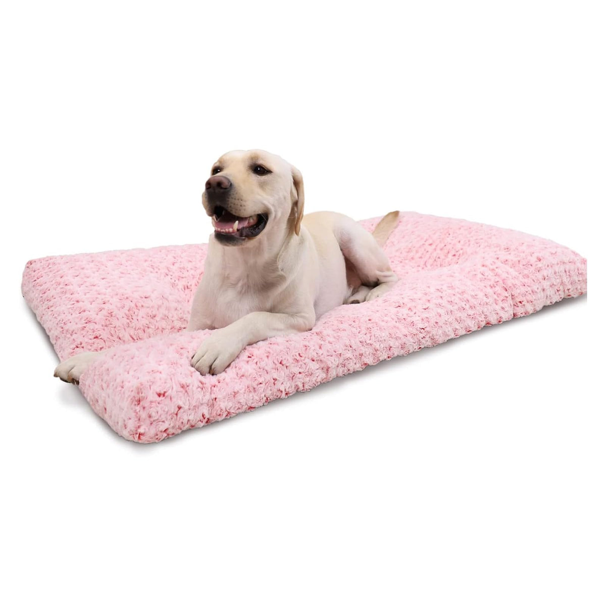 KSIIA Washable Plush Dog Crate Mat
