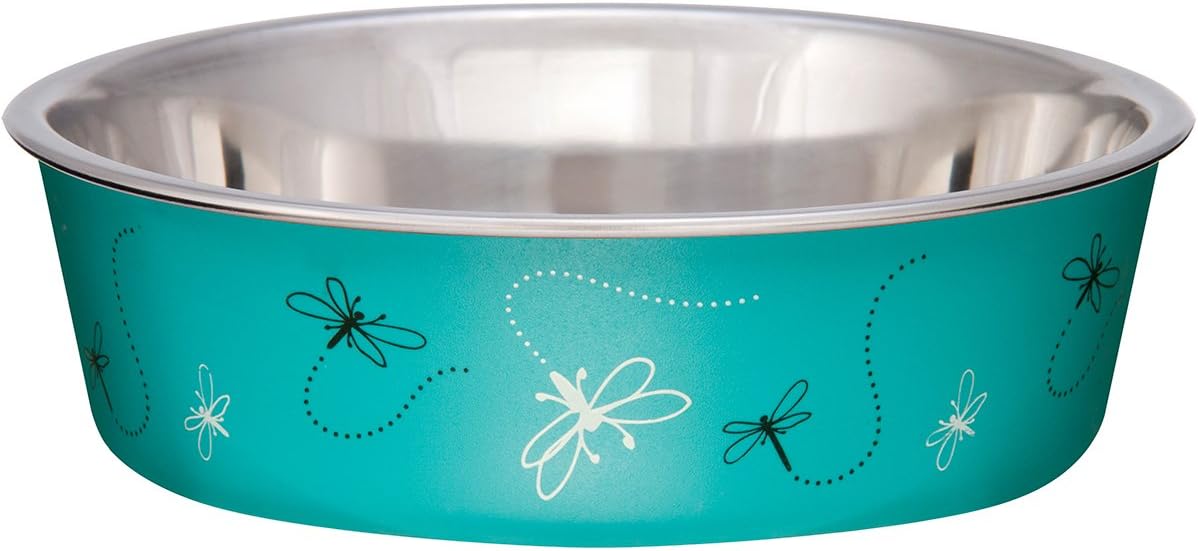 Loving Pets Bella Bowl, Stainless Steel Dog & Cat Bowl
