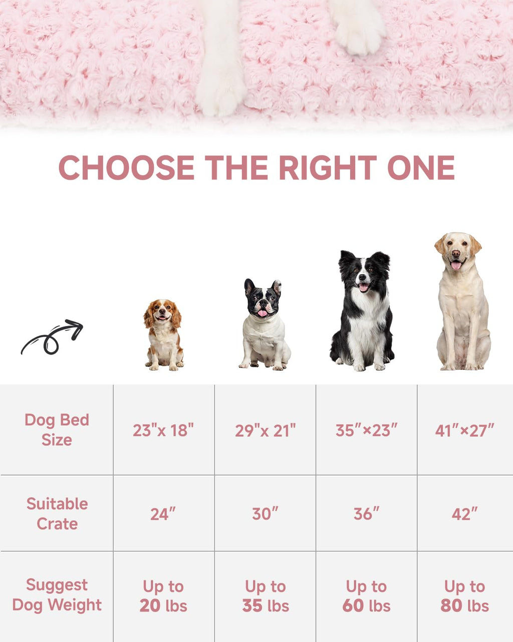 KSIIA Washable Plush Dog Crate Mat
