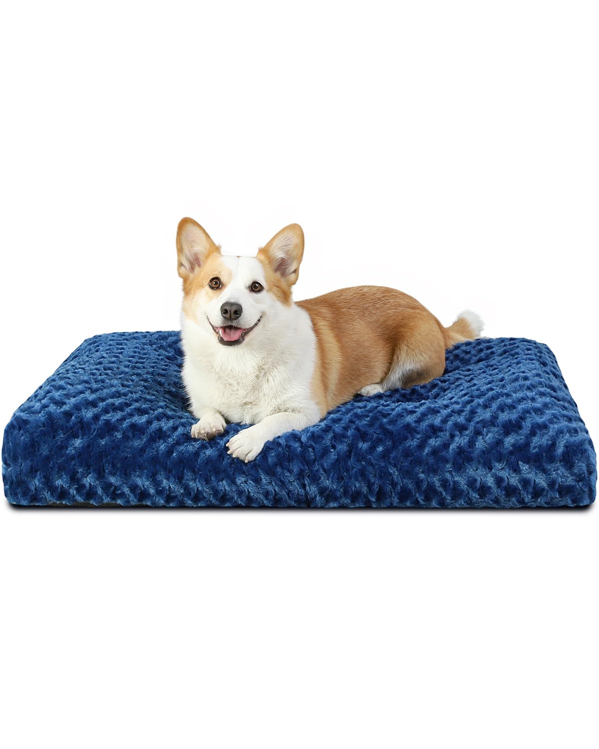 KSIIA Washable Plush Dog Crate Mat
