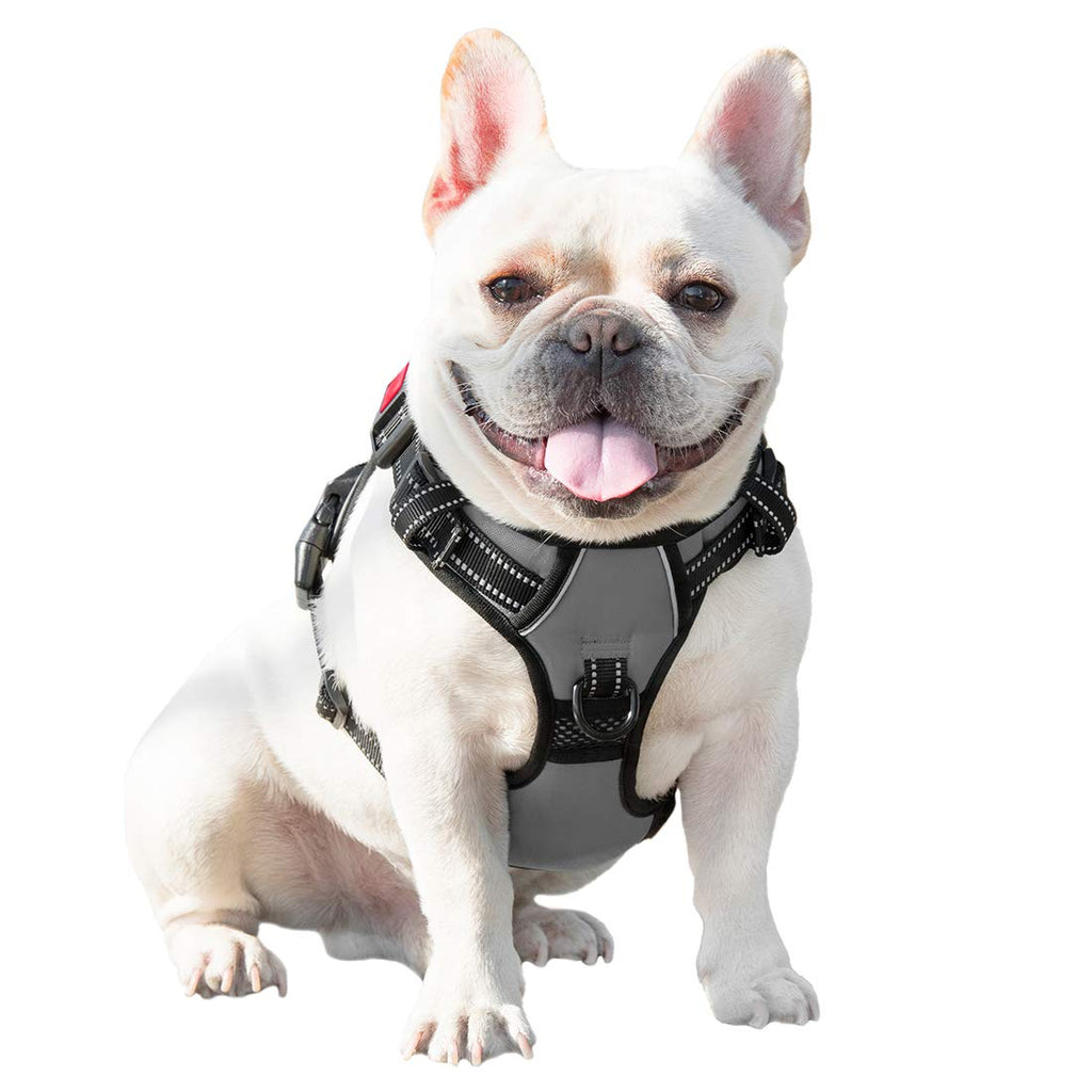 PHOEPET No-Pull Dog Harness – Reflective Front-Clip Vest with Handle