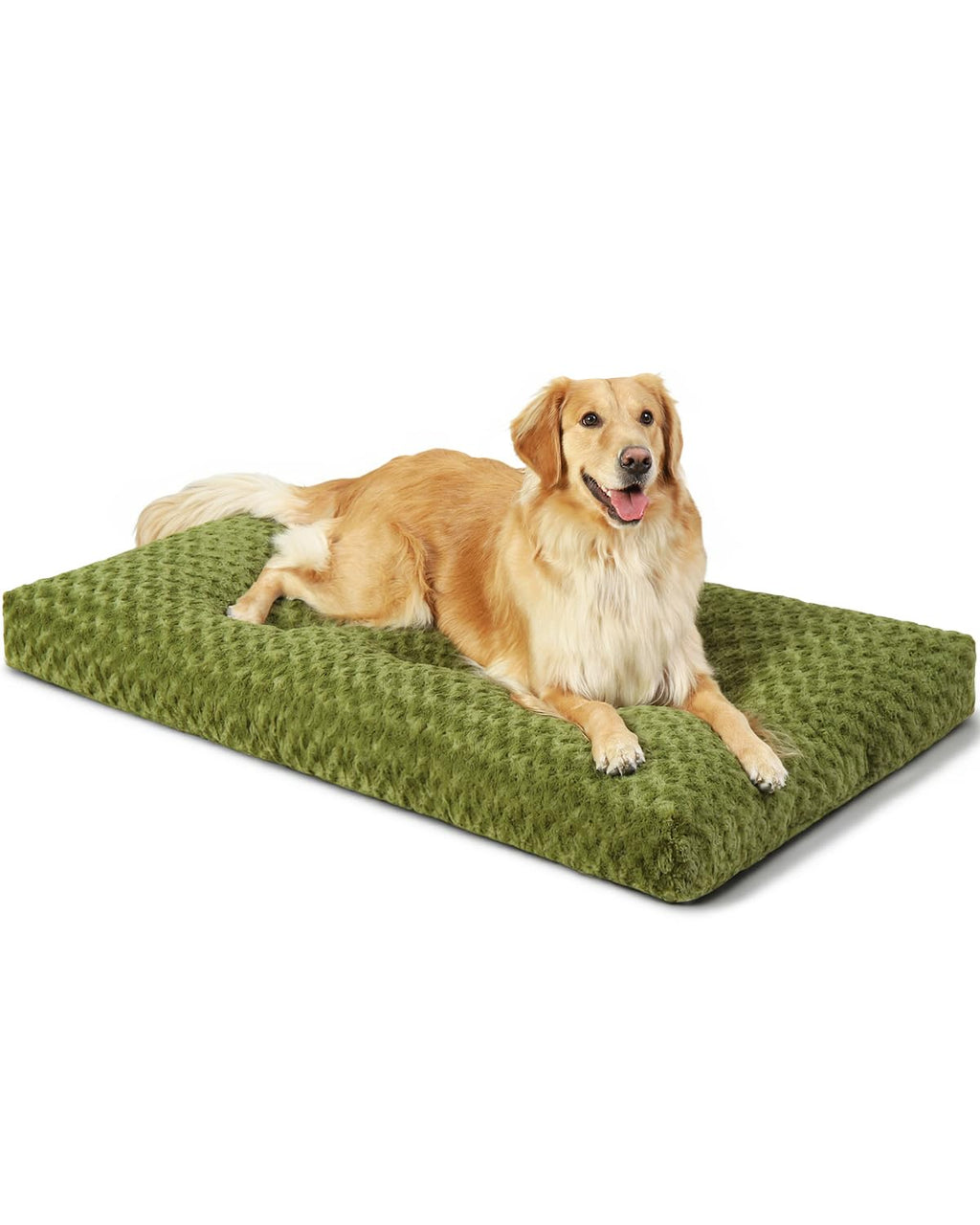 KSIIA Washable Plush Dog Crate Mat