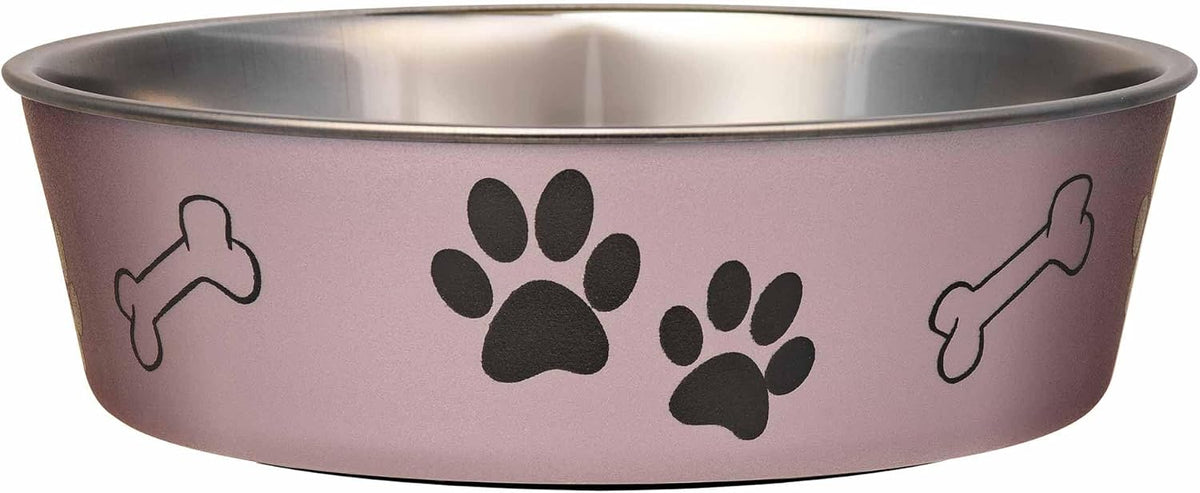 Loving Pets Bella Bowl, Stainless Steel Dog & Cat Bowl
