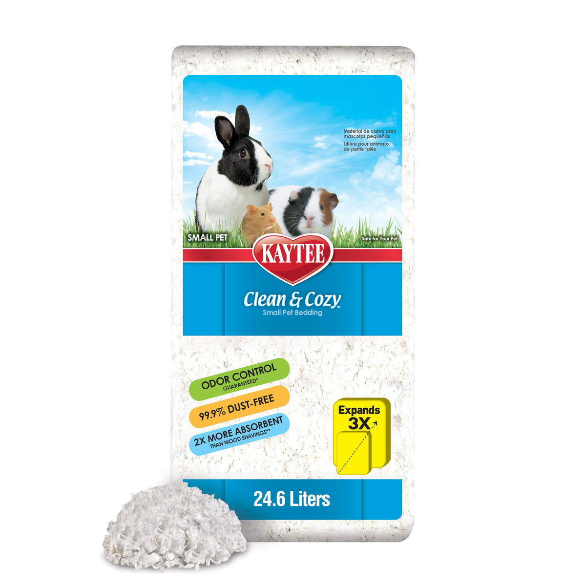 Kaytee Clean & Cozy Paper Bedding for Small Animals