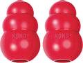 KONG Classic Stuffable Dog Toy, Natural Rubber