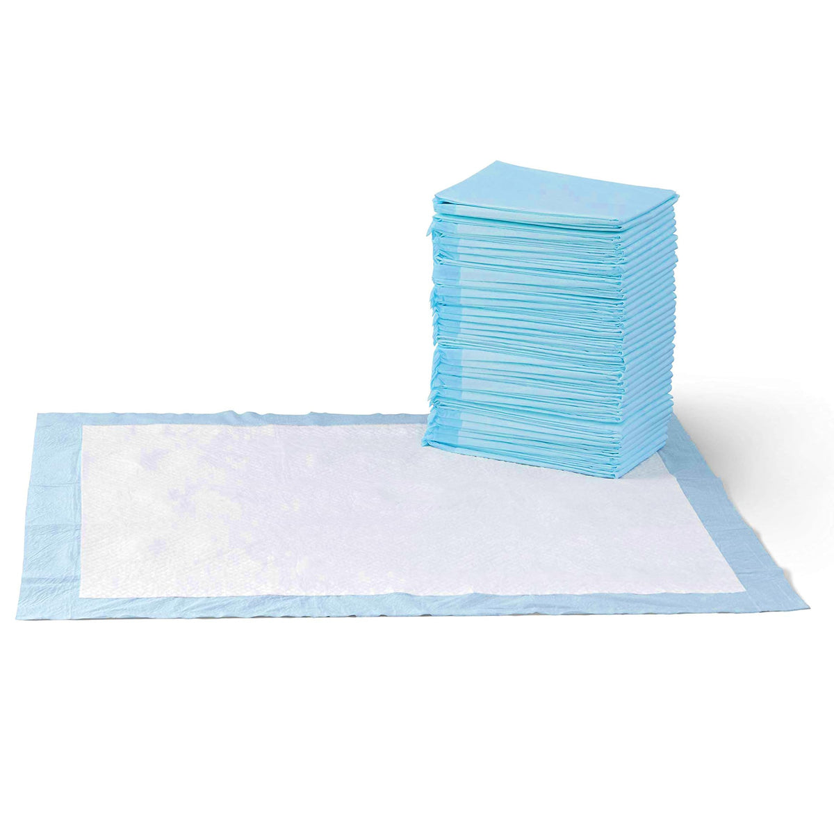 Amazon Basics Leak-Proof Puppy Training Pee Pads, 5-Layer Quick-Dry