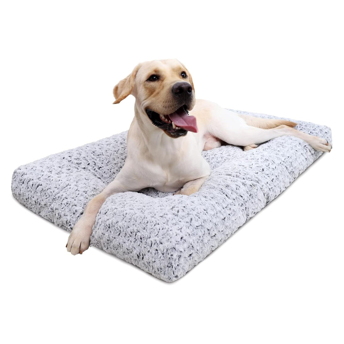 KSIIA Washable Plush Dog Crate Mat