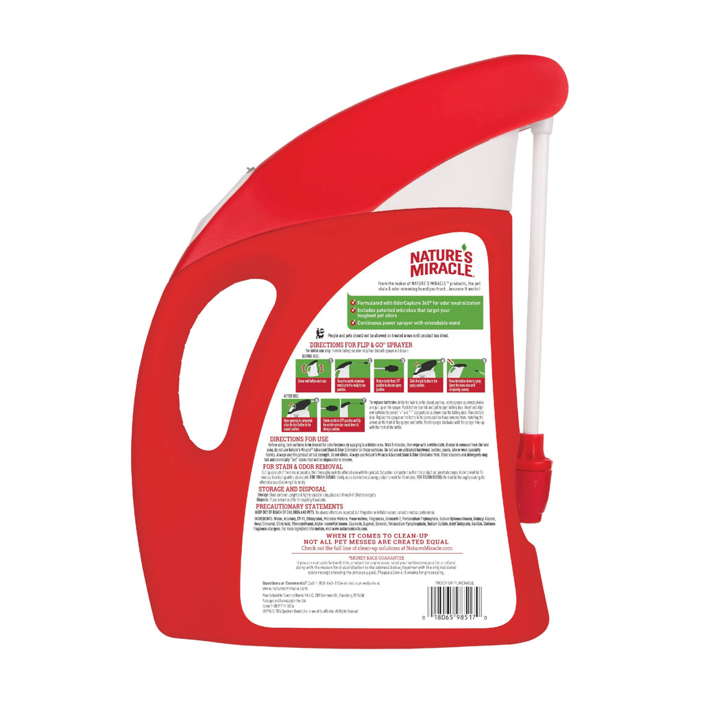 Nature's Miracle Advanced Dog Stain & Odor Eliminator