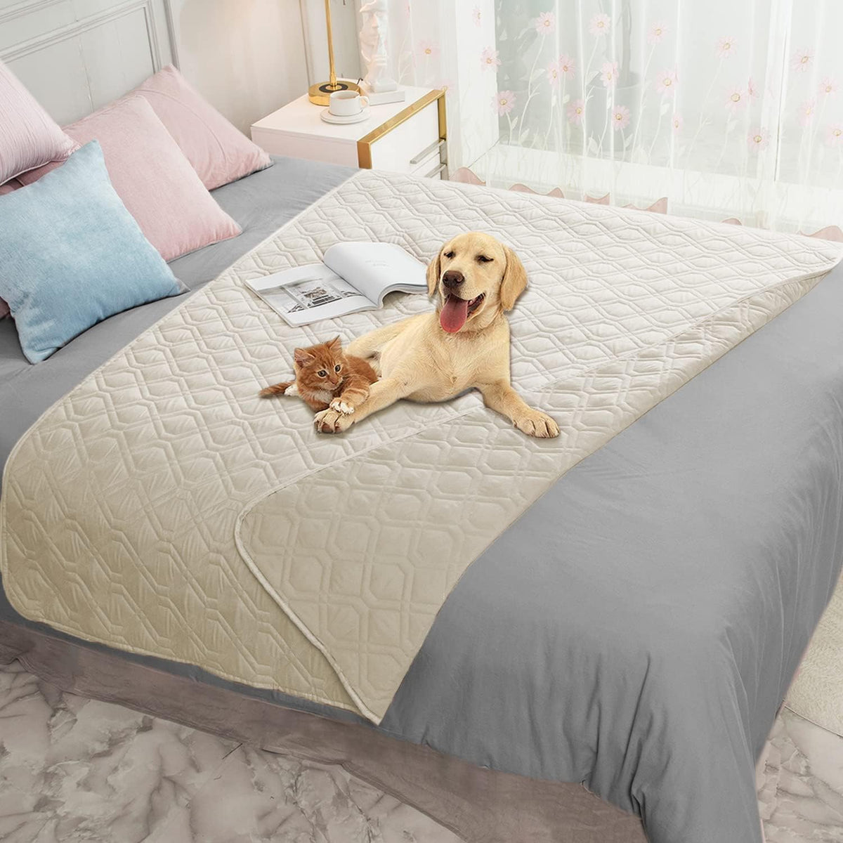 Ameritex Waterproof Reversible Furniture Protector for Pets