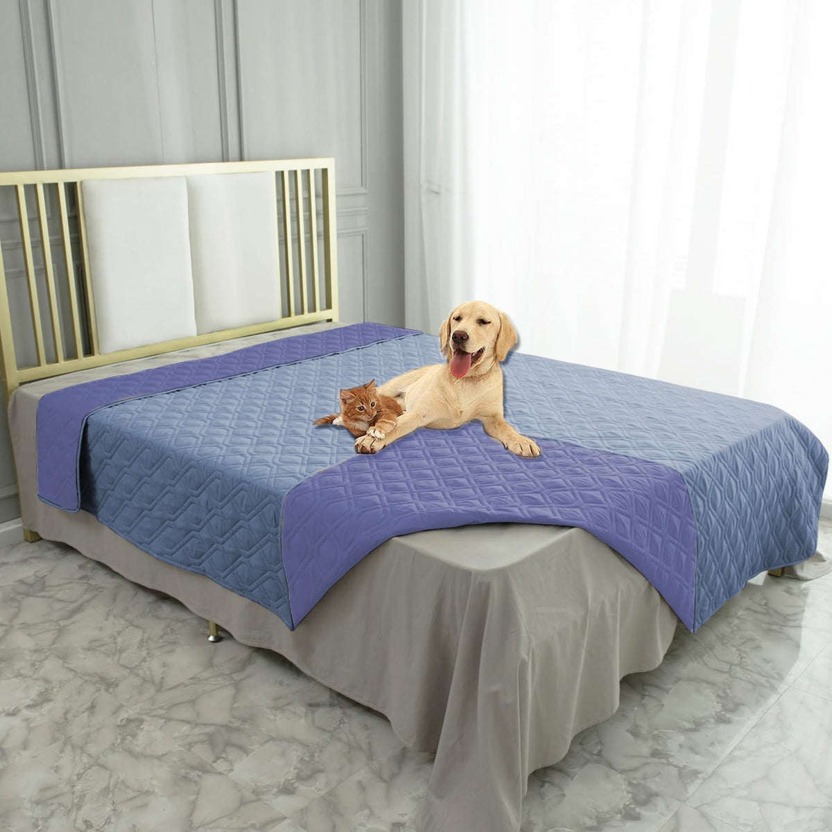 Ameritex Waterproof Reversible Furniture Protector for Pets