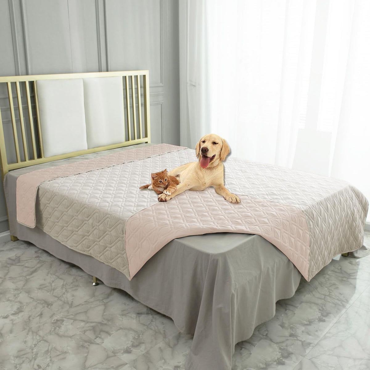 Ameritex Waterproof Reversible Furniture Protector for Pets