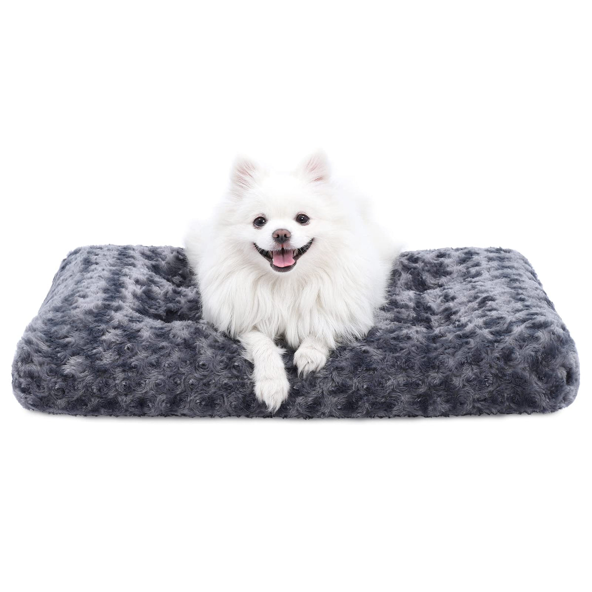 KSIIA Washable Plush Dog Crate Mat