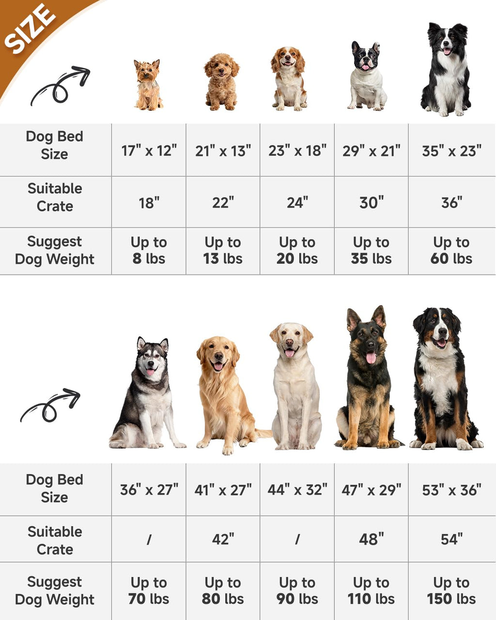 KSIIA Washable Plush Dog Crate Mat