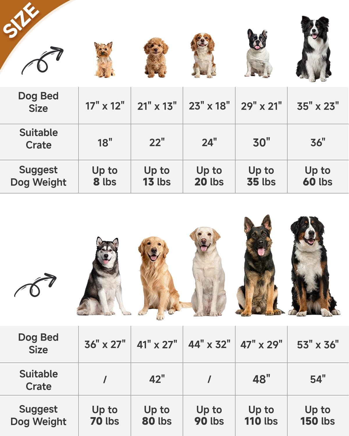 KSIIA Washable Plush Dog Crate Mat