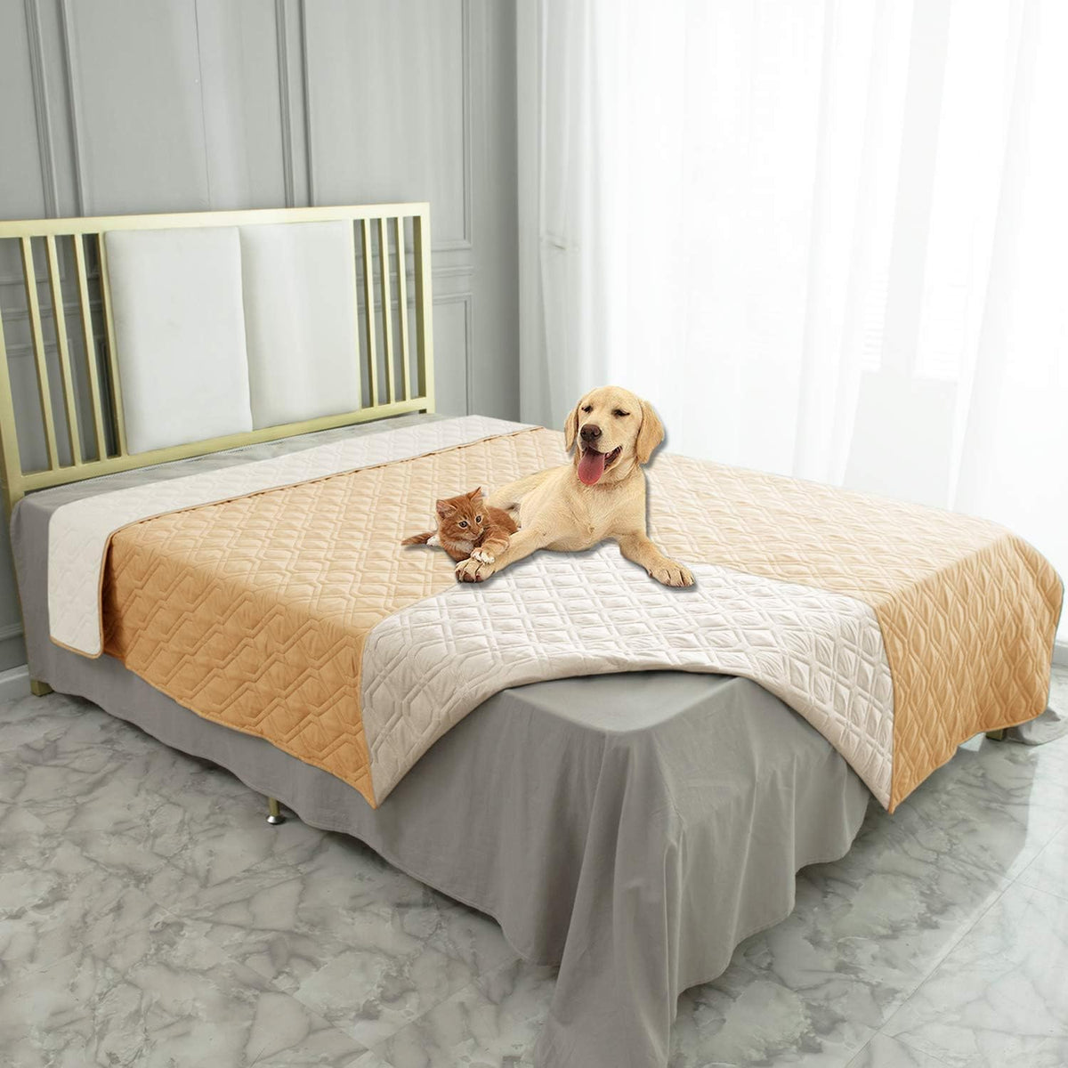 Ameritex Waterproof Reversible Furniture Protector for Pets