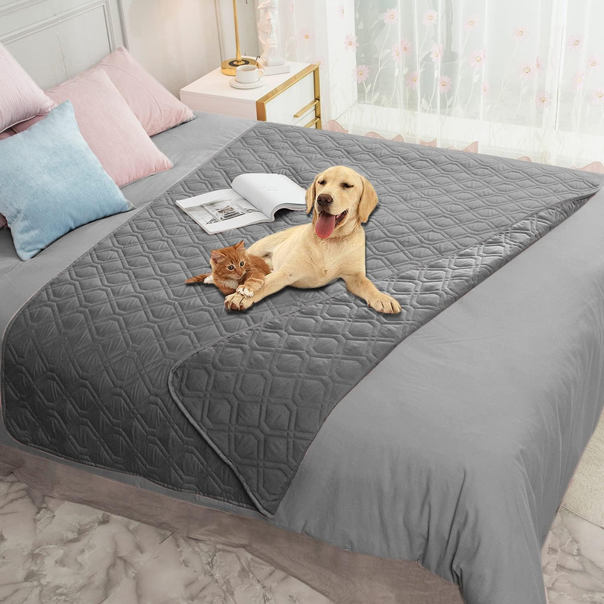 Ameritex Waterproof Reversible Furniture Protector for Pets