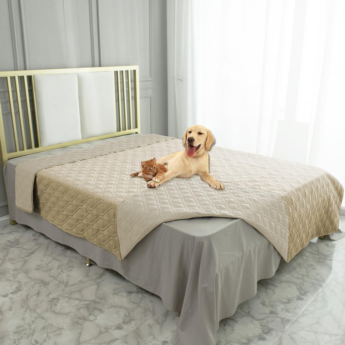 Ameritex Waterproof Reversible Furniture Protector for Pets