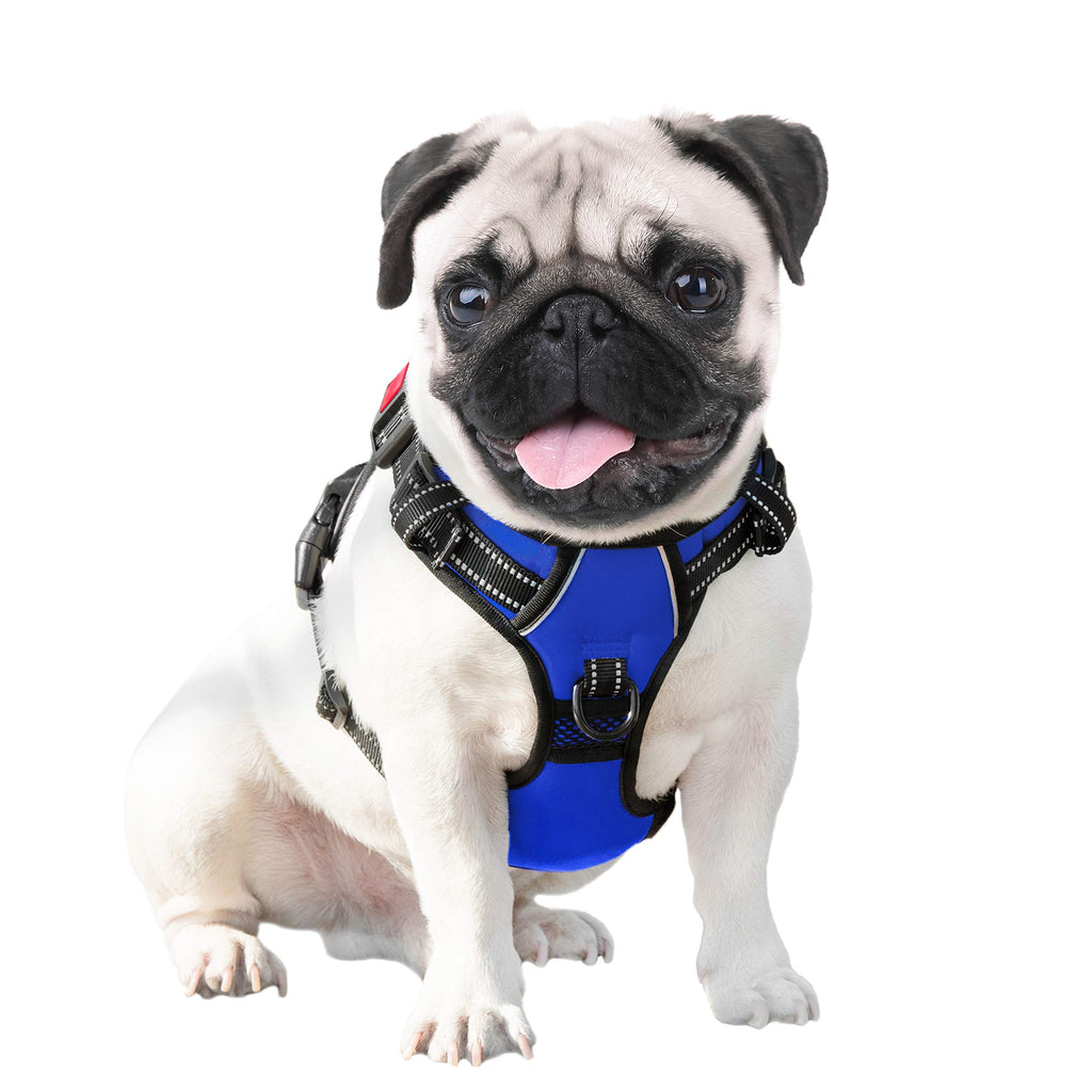 PHOEPET No-Pull Dog Harness – Reflective Front-Clip Vest with Handle