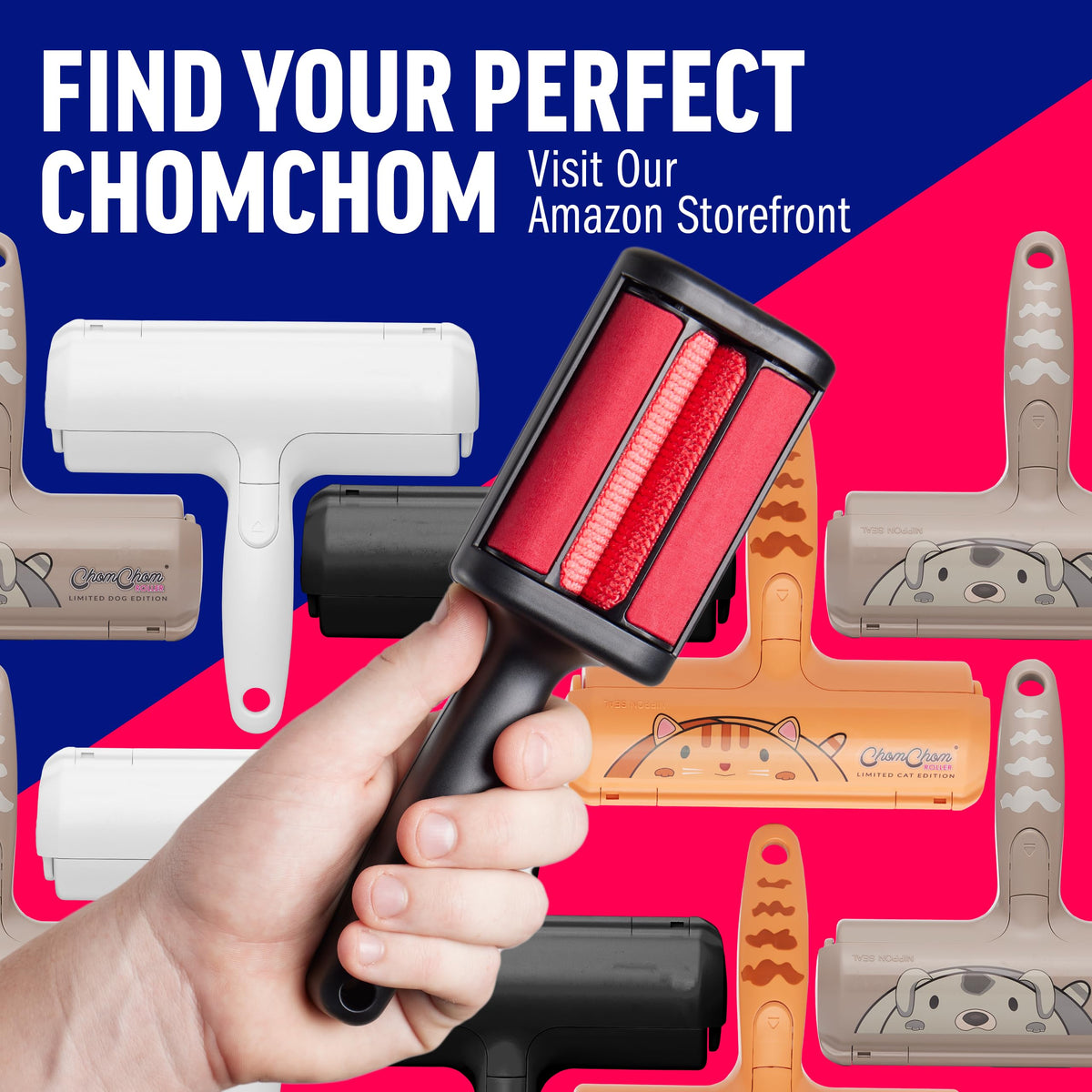 ChomChom Roller Reusable Pet Hair Remover