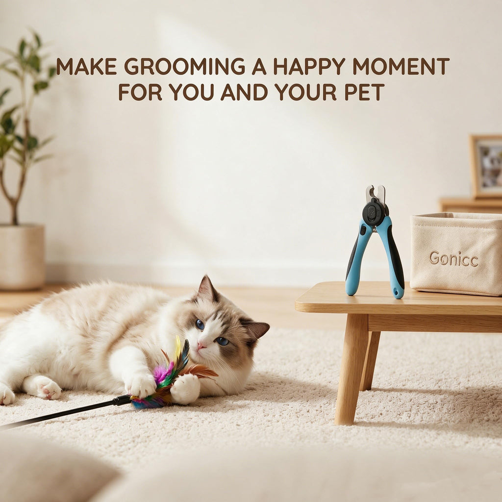 gonicc Professional Nail Clippers for Dogs & Cats