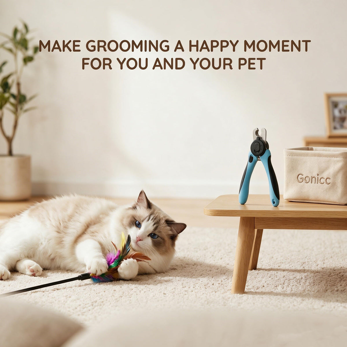 gonicc Professional Nail Clippers for Dogs & Cats