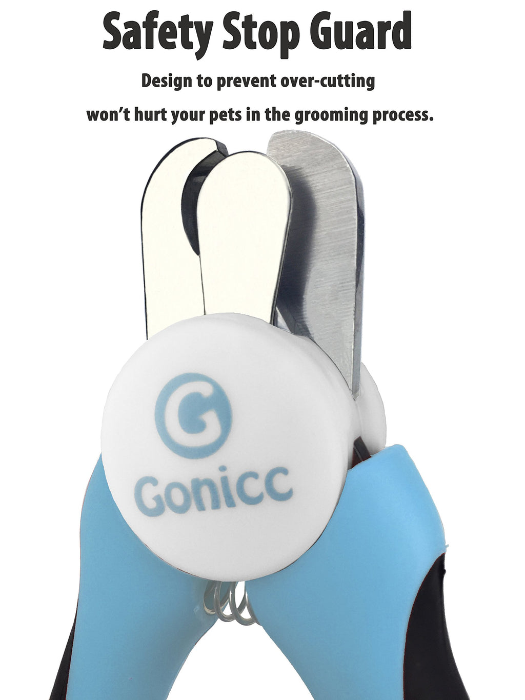 gonicc Professional Nail Clippers for Dogs & Cats