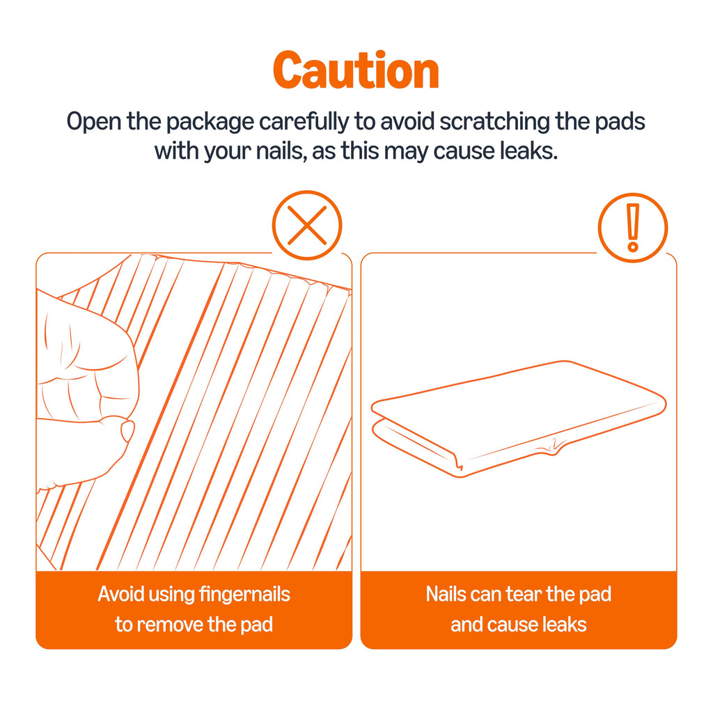 Amazon Basics Leak-Proof Puppy Training Pee Pads, 5-Layer Quick-Dry