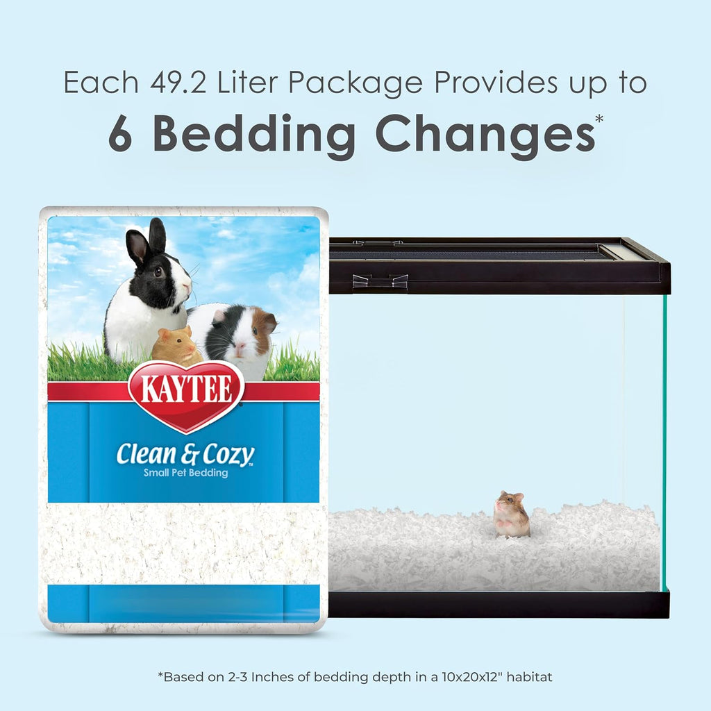 Kaytee Clean & Cozy Paper Bedding for Small Animals