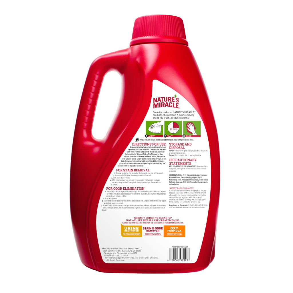 Nature's Miracle Advanced Dog Stain & Odor Eliminator