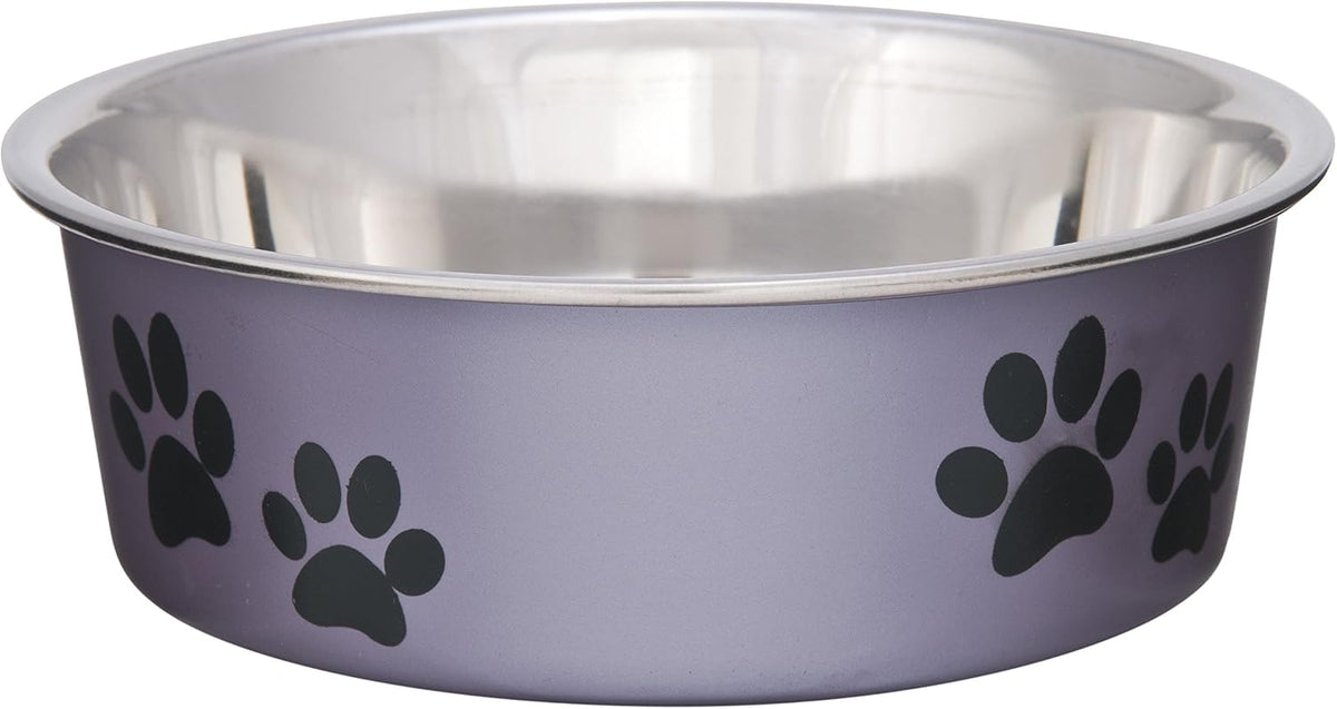 Loving Pets Bella Bowl, Stainless Steel Dog & Cat Bowl
