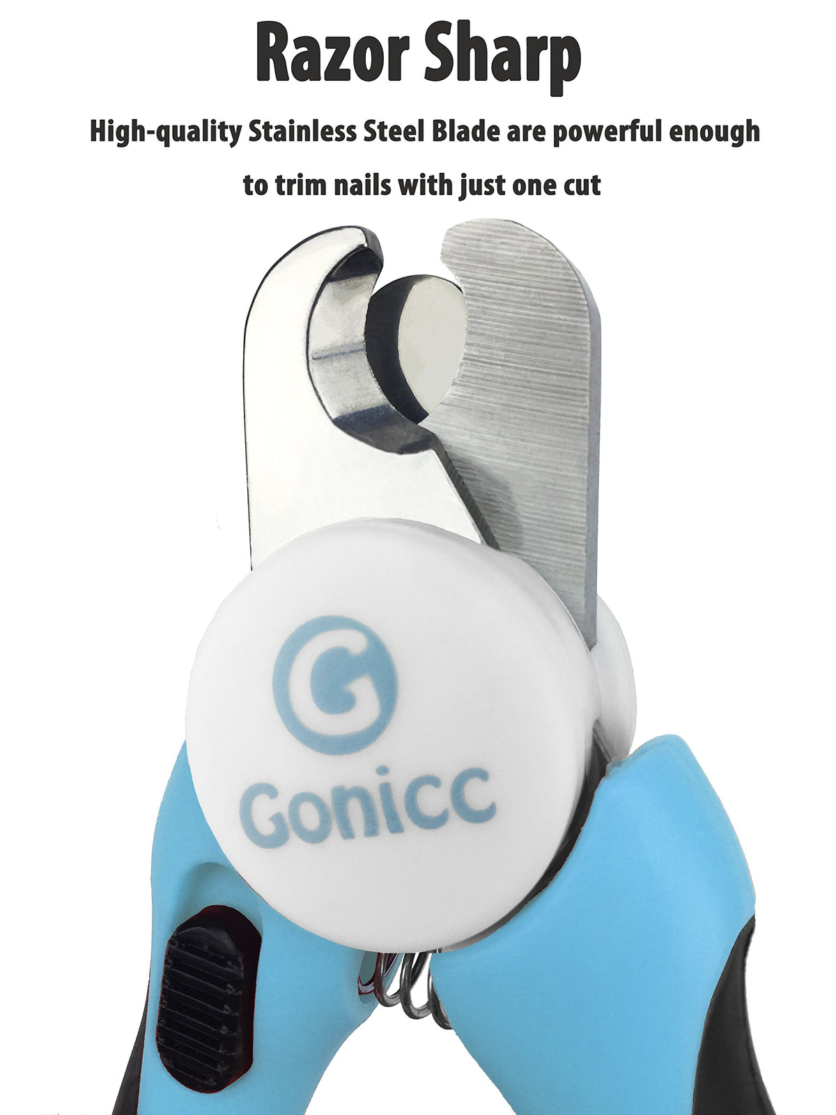 gonicc Professional Nail Clippers for Dogs & Cats