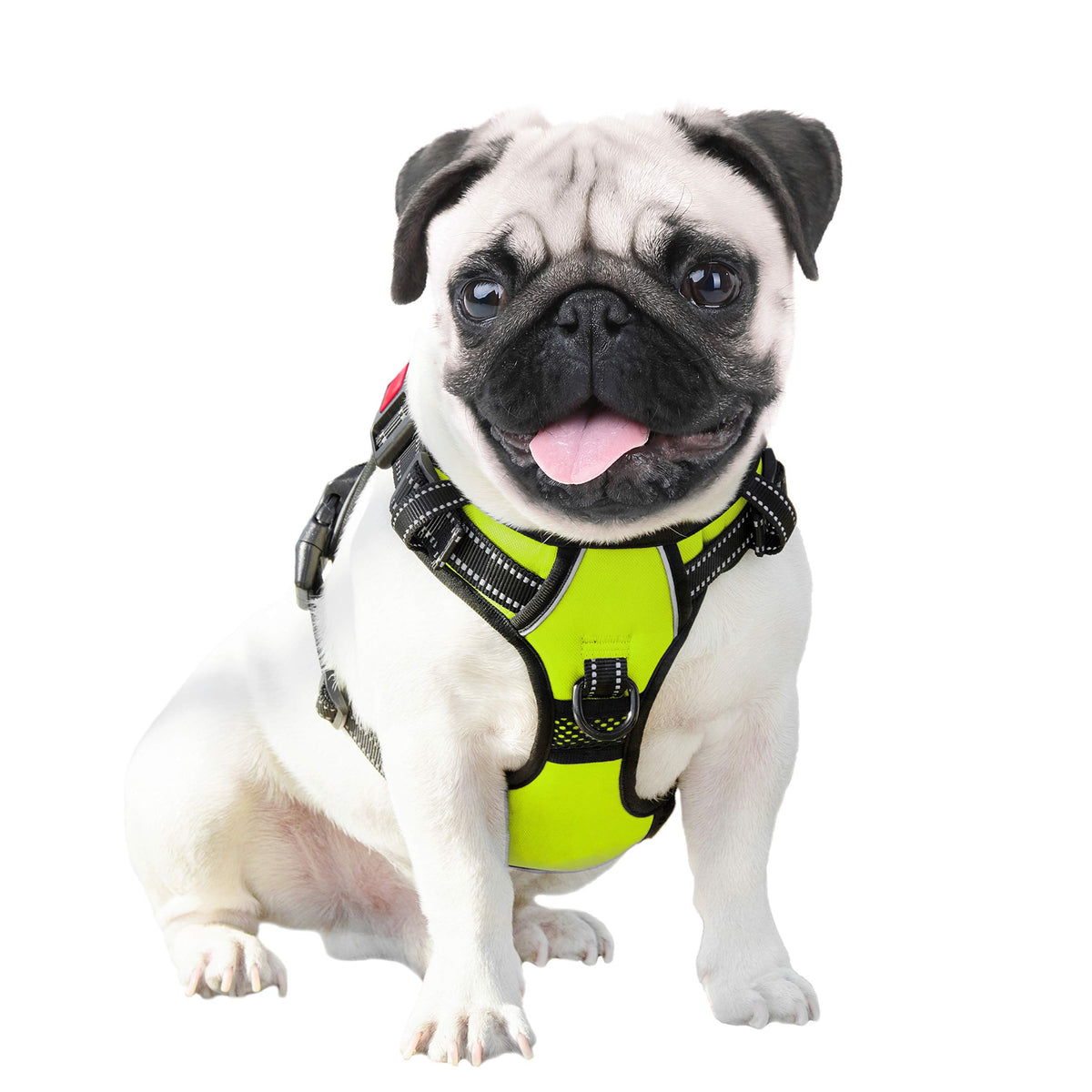 PHOEPET No-Pull Dog Harness – Reflective Front-Clip Vest with Handle